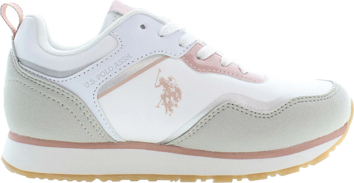 Superge za deklice U.S. POLO Best Price, bele