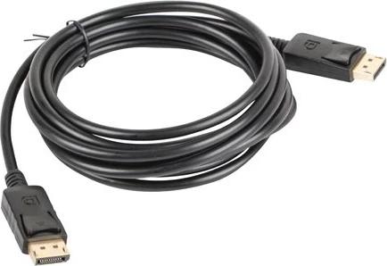DisplayPort kabel Lanberg, 3 m, črn