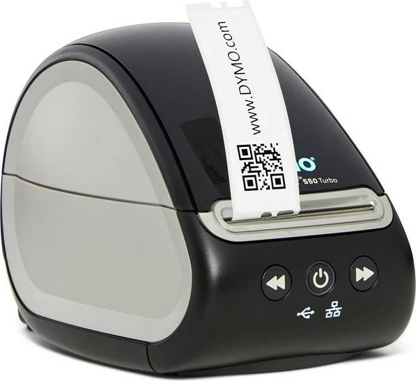 Etiketni tiskalnik Dymo LabelWriter 550 Turbo, LAN, USB, črn