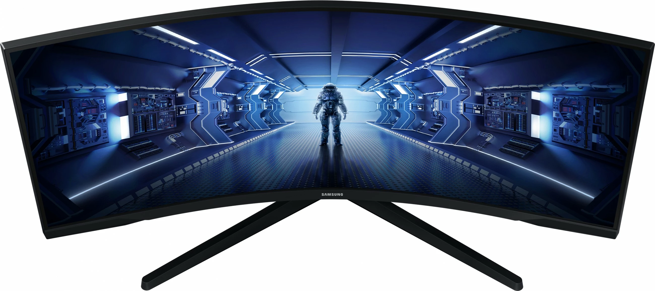 UltraWide Quad HD 34" monitor, Samsung G55T, LED, 1 ms, črn