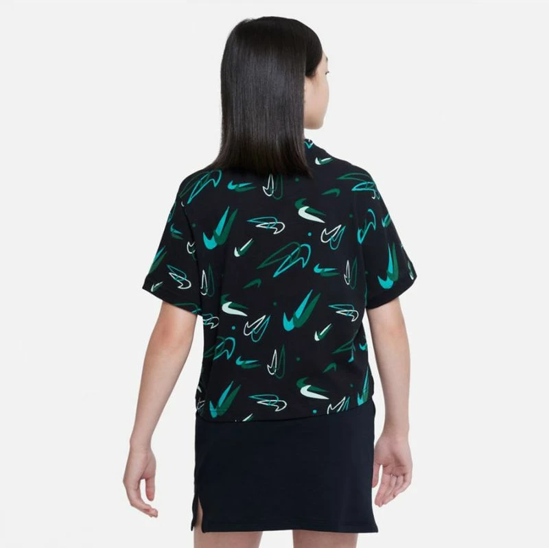 Majica za otroke Nike, črna