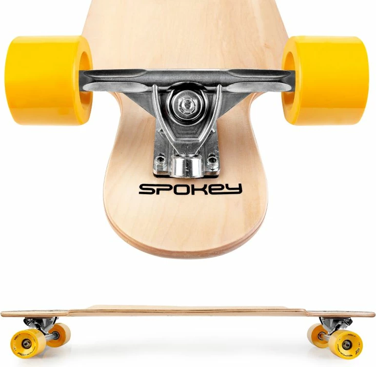 Longboard za moške in ženske, Spokey, rjav