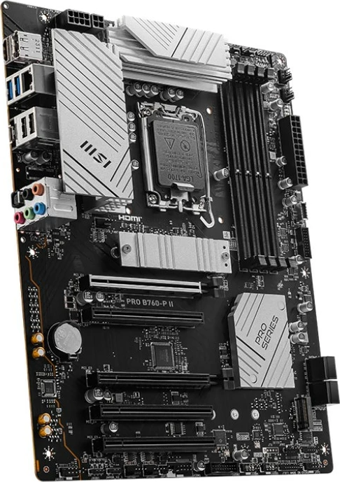 Plošča za matično ploščo MSI PRO B760-P II, Intel B760, LGA 1700, ATX