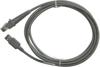 USB kabel 2 m, moški/moški, siv Datalogic