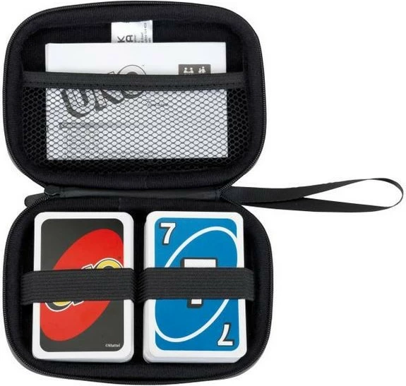 Zaščitna škatla za karte Uno, rdeča, dekorativna, Klein 5901