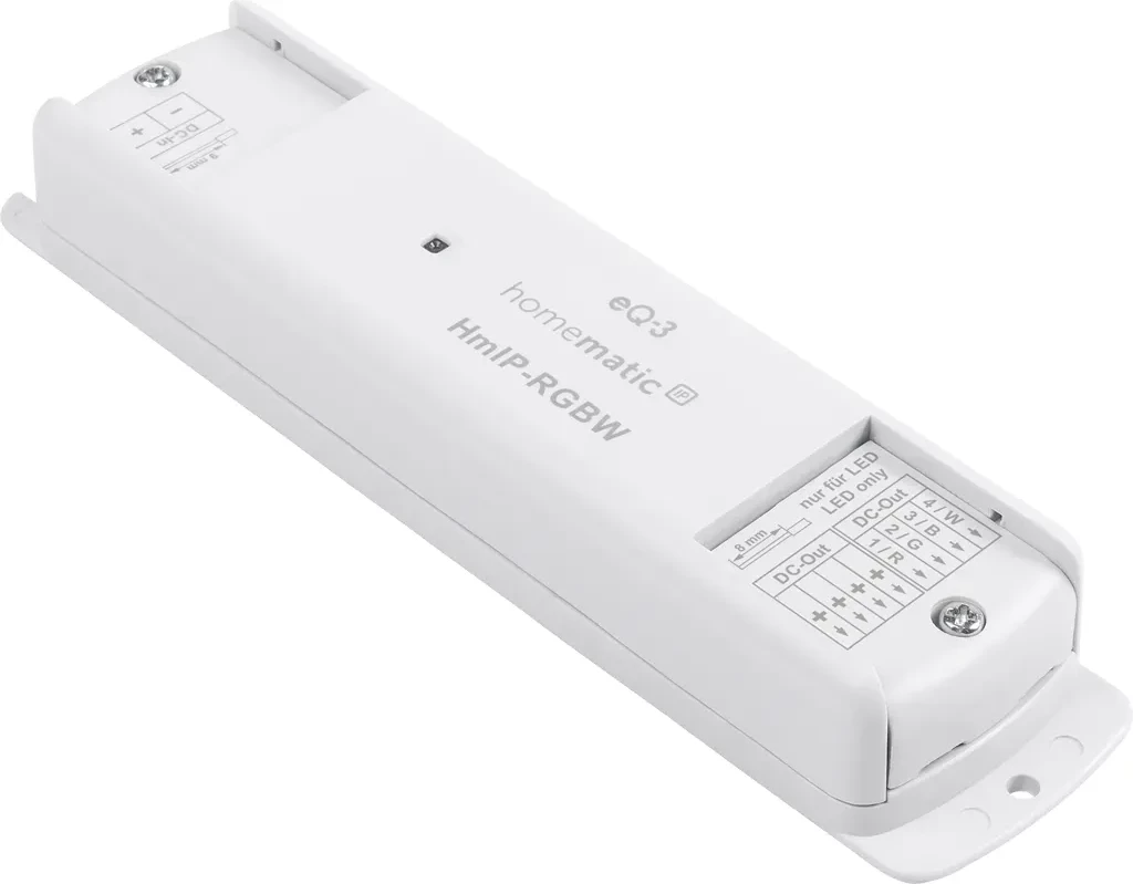Kontroler LED, Homematic IP 157662A0, bel, 260 m, 868.0-868.6/869.4-869.65 MHz, IP20