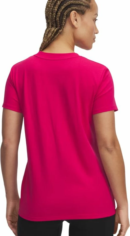Majica za ženske, Under Armour Rival Core SS W 1383648 681, rožnata