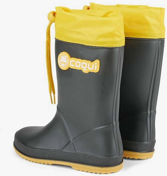 Deževi škornji za otroke Coqui, rumeni