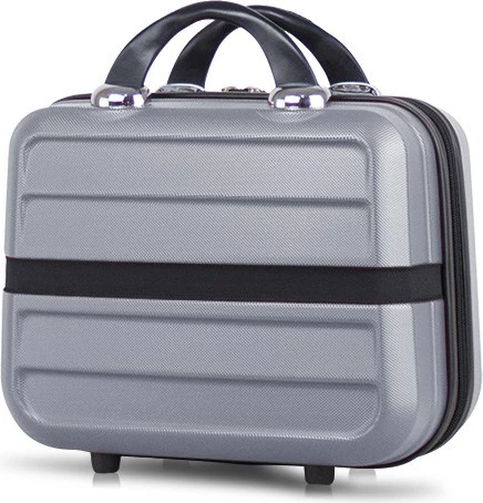Kozmetična torbica, siva, Zoozie Bags, 4834