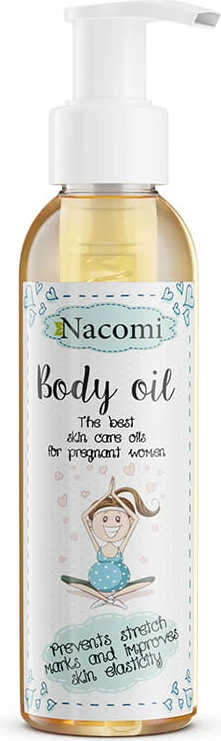 Telo olje za nosečnice Nacomi, 130 ml