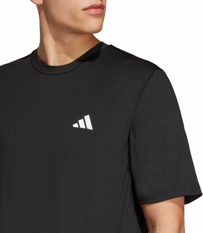 Trenirka majica adidas za moške, črna