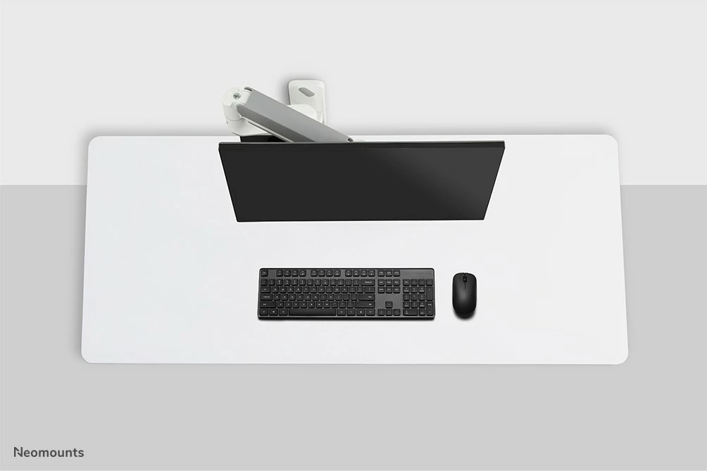 Adapter za steno za nosilec zaslona Neomounts AWL75-450WH, alumin, bel