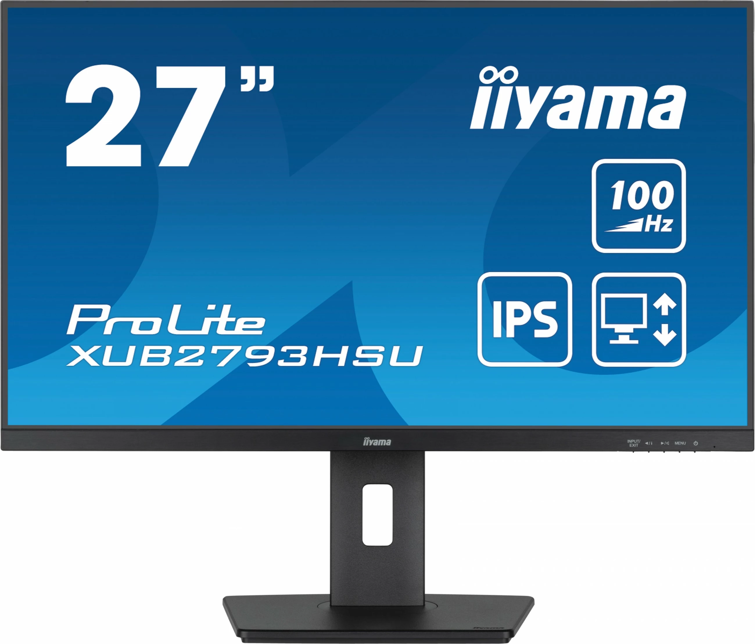 27" LED monitor iiyama ProLite, Full HD, 1 ms, črn