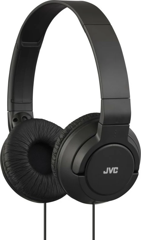 Slušalke naglavne (over-ear) JVC HA-S180, stereo, 1,2 m kabel, črne