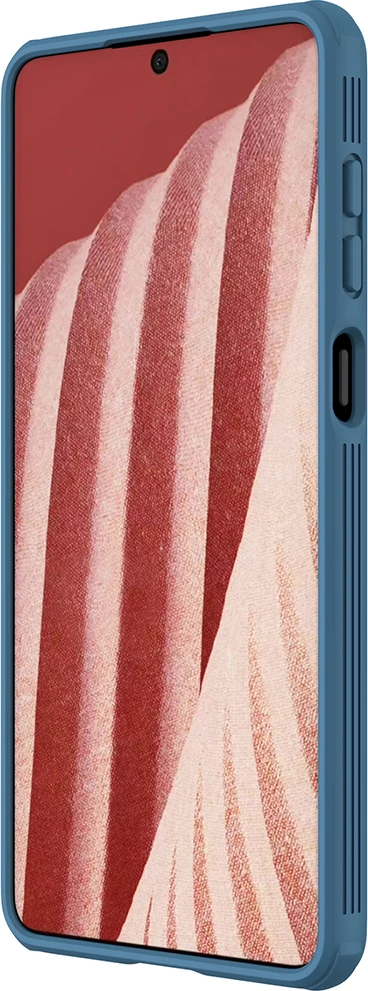 Zaščitni ovitek s pokrovom za kamero Nillkin CamShield Pro za Samsung Galaxy A73, moder