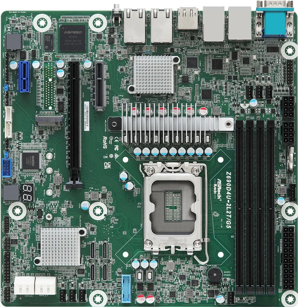 Plošča ASRock Z690D4U-2L2T/G5, micro ATX, Sockel 1700, DDR5, 4x LAN
