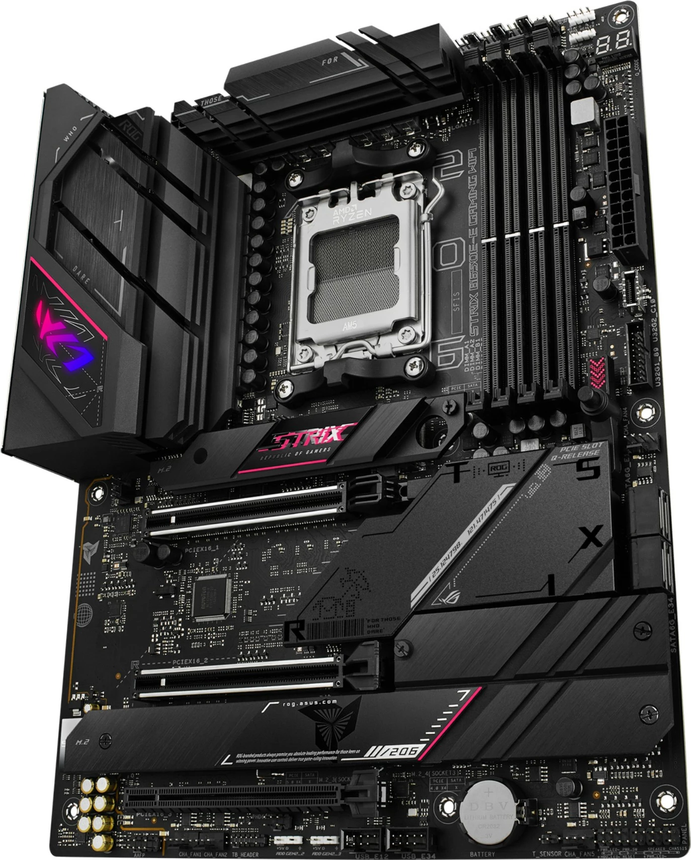 Matična plošča ASUS ROG STRIX B650E-E GAMING WIFI, Socket AM5, DDR5-SDRAM, 128 GB