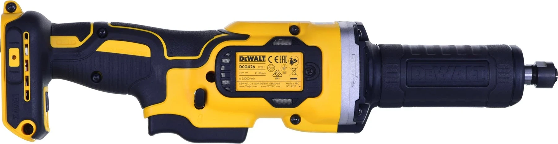 Vsestranski rezkar DeWALT DCG426N-XJ, rumeno/črn
