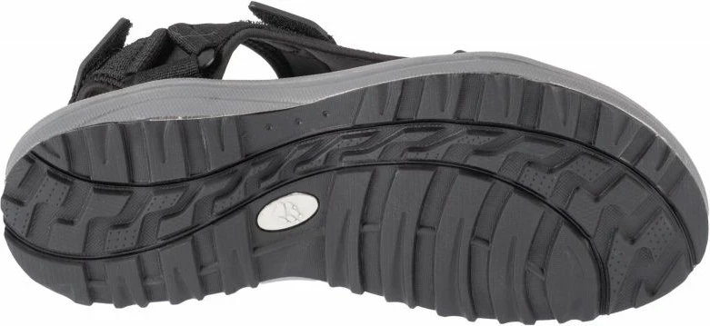 Sandali za moške Jack Wolfskin, črni