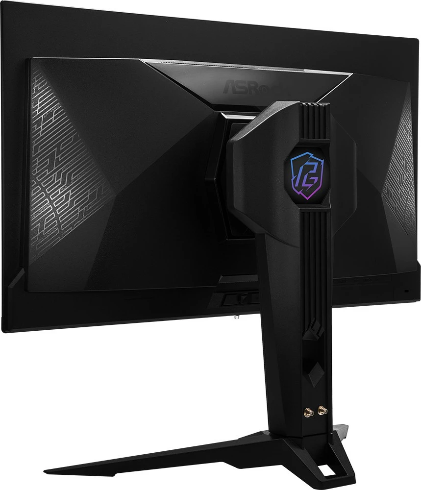 27 QD-OLED gaming monitor, ASRock PGO27QFV, 27", Quad HD, HDMI 2.1, USB-C, črn
