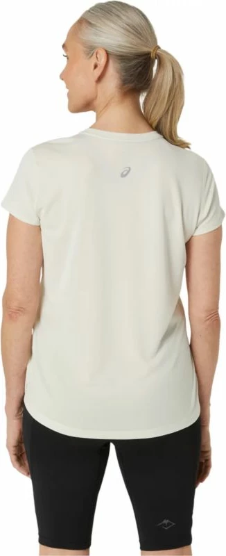 Majica za ženske Asics, kremna barva