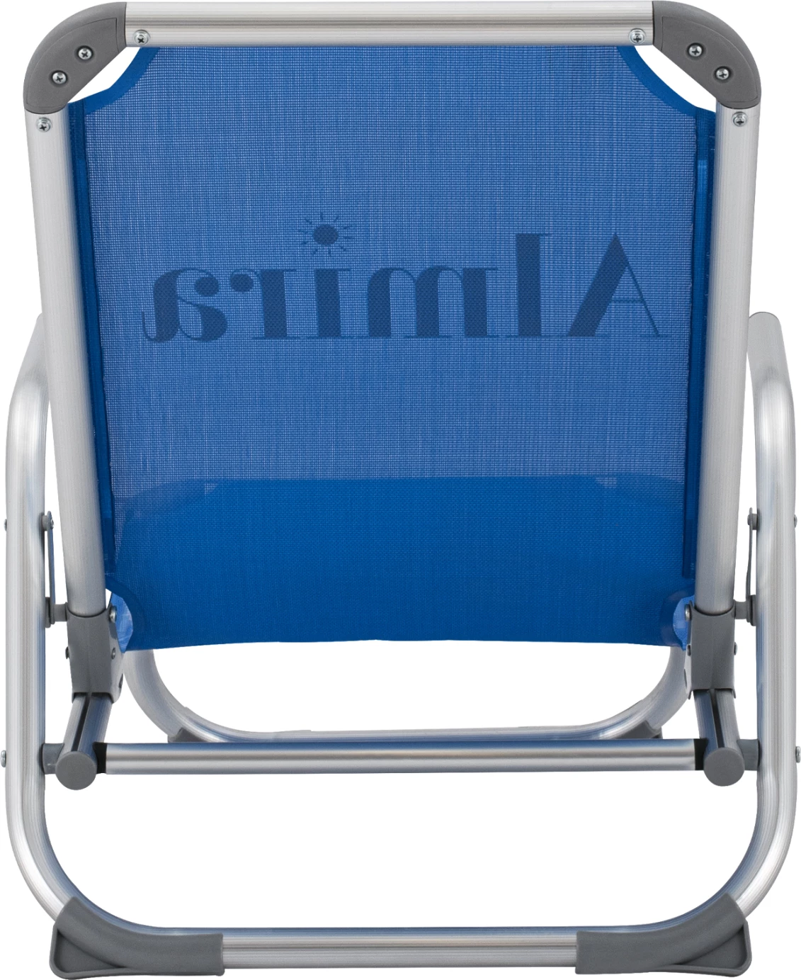 Stol za plažo FH5053.01 težki tip moder aluminij 56x70x66 cm