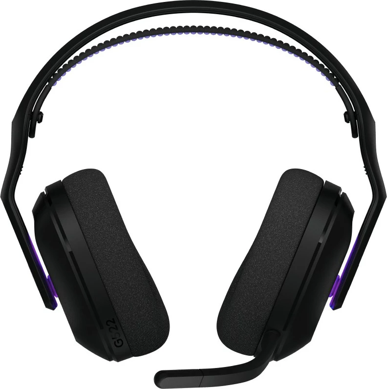 Gaming slušalke VOSS CDM, Logitech, brezžične, Bluetooth 5.3, 1500 mAh, črne, z osvetlitvijo