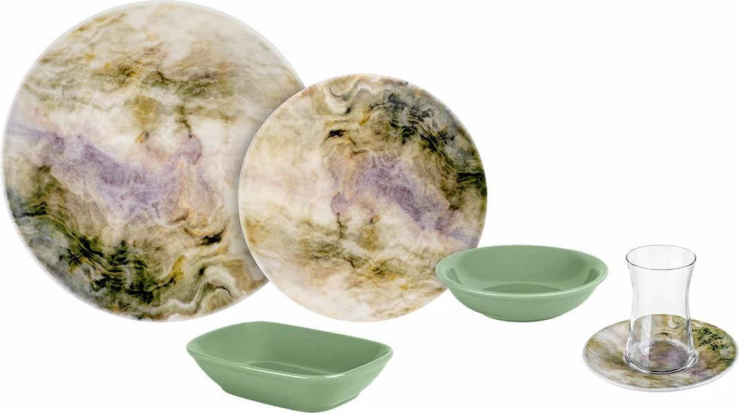 Komplet za zajtrk 25 kosov, Hermia Concept, 58KKT000128