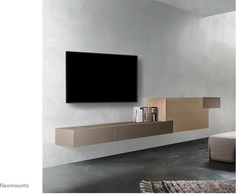 Stenski nosilec za TV 43"-98" Neomounts WL30S-850BL18, 100 kg, črn