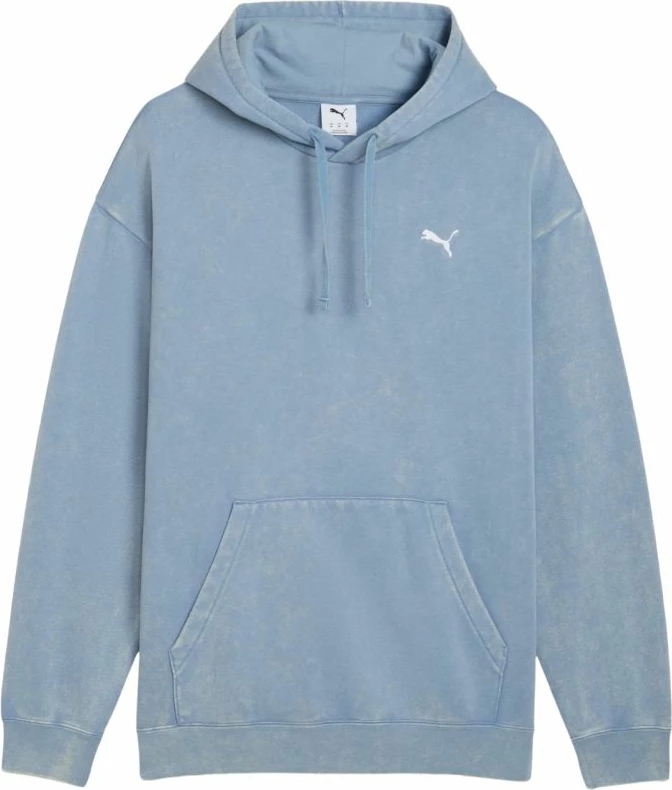 Pulover z kapuco za moške, Puma, moder