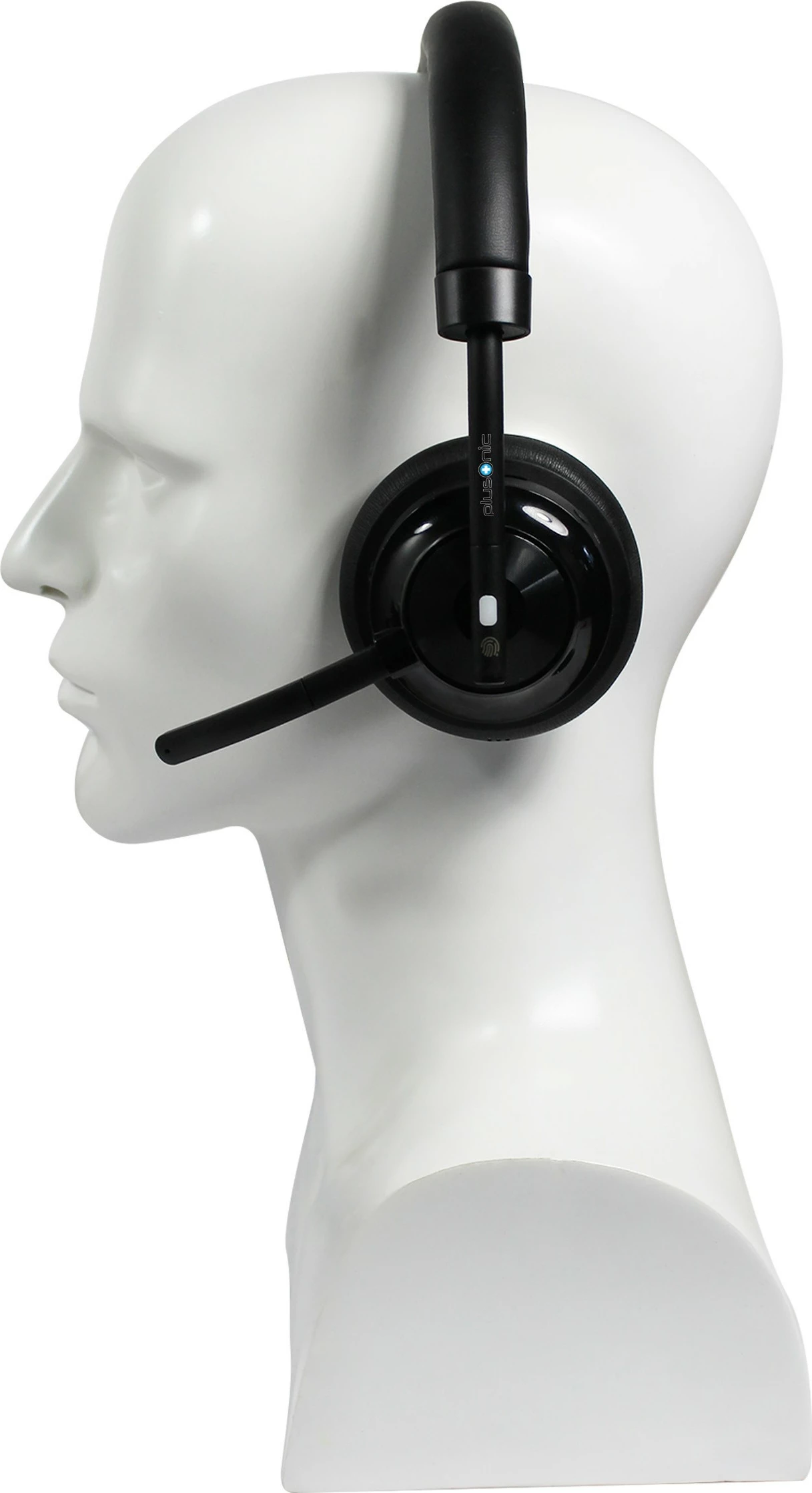 Slušalke Plusonic W320 Dual DECT, črne