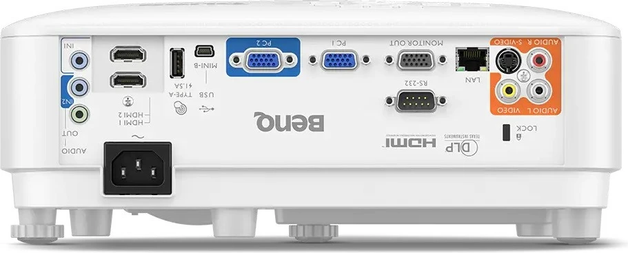 Projektor, Benq MX825STH, DLP, XGA, 3500 ANSI lumnov, 20.000:1, HDMI, bel