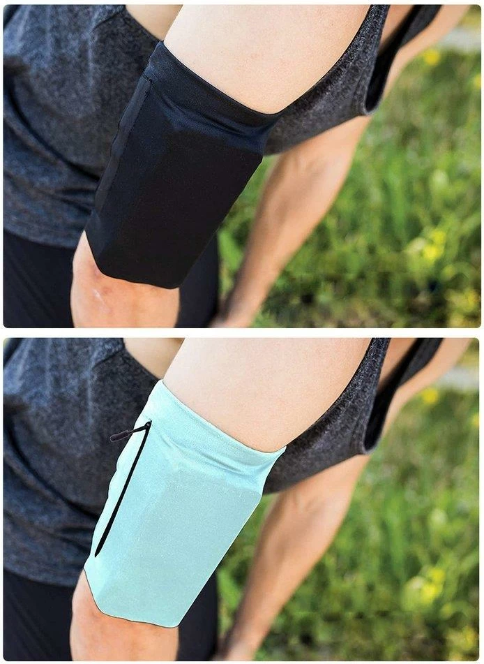 Ovitek za telefon za tek Hurtel running armband, S, temno moder