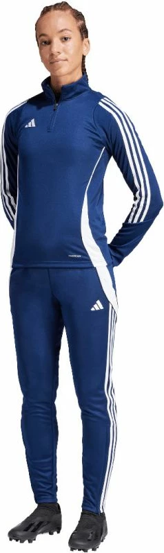 Športne hlače za ženske adidas, temno modre