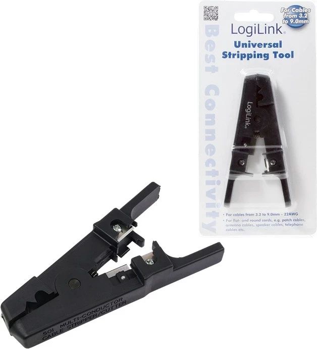 Orodje za odstranjevanje izolacije Logilink WZ0005, črno