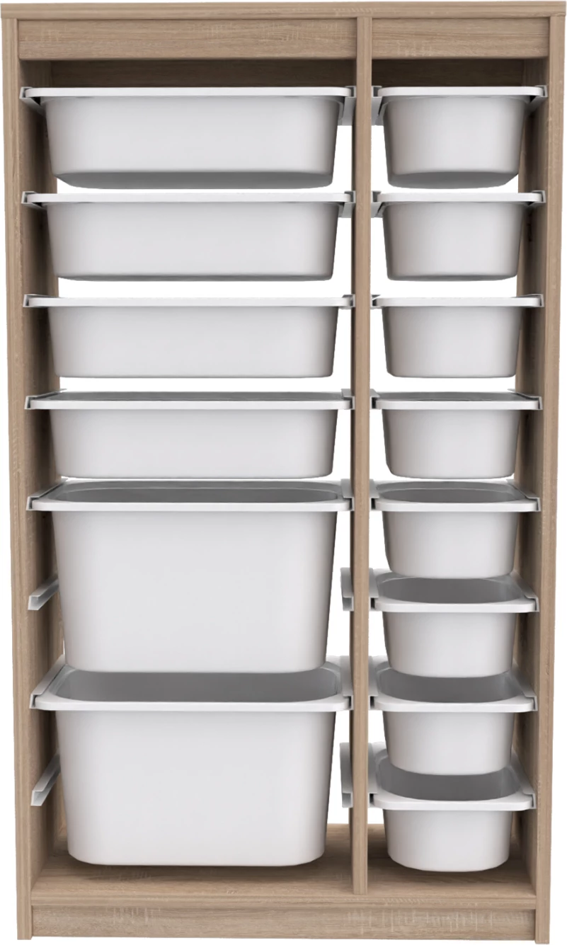 Komoda SANI FH18202.03 melamin v sonama-14 beli P.E. predali 69x29,6x112,2H cm