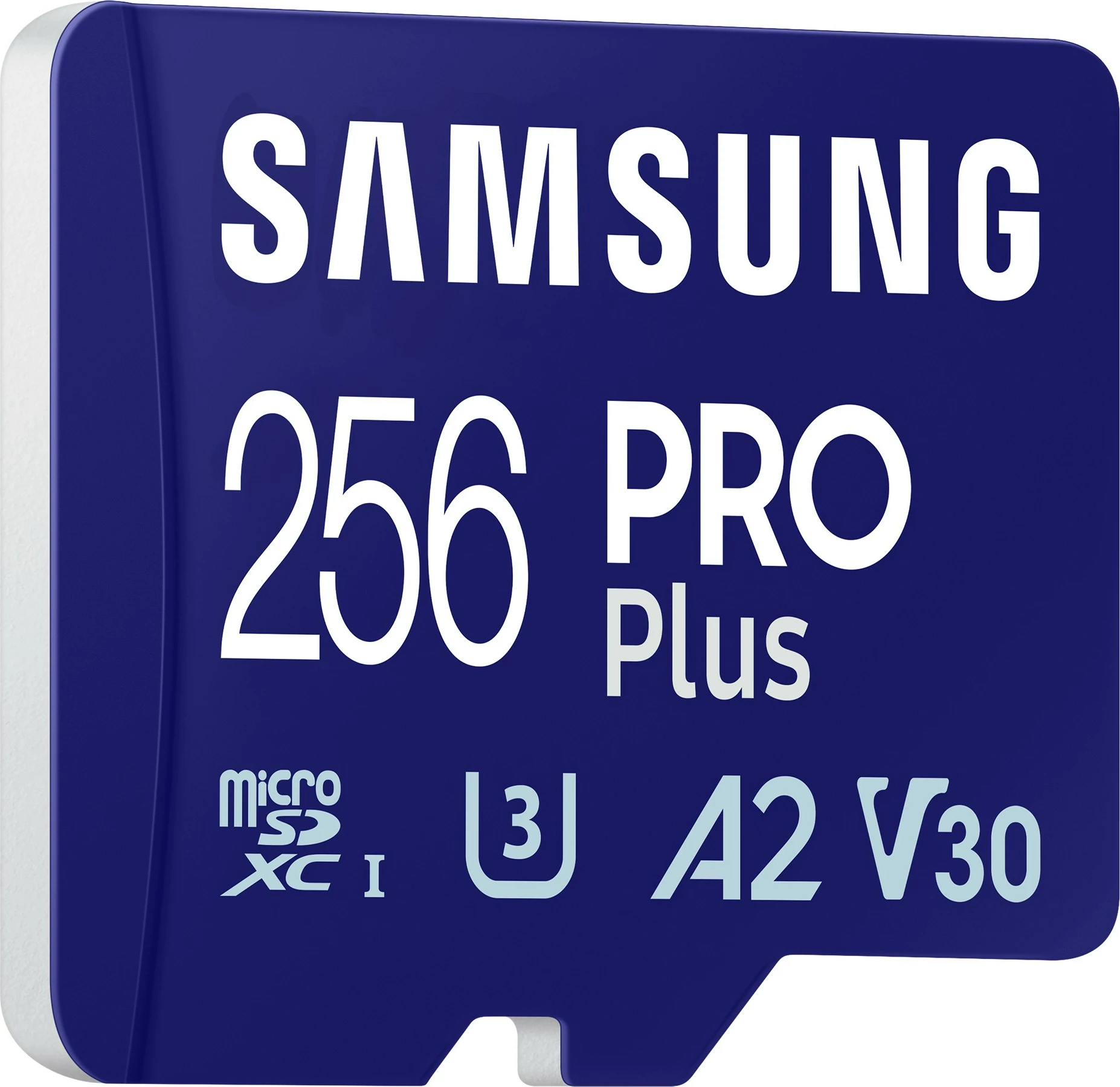 MicroSD kartica PRO Plus 256 GB, UHS-I, Class 3, 180/130 MB/s, modra — Samsung MB‑MD256SA/EU