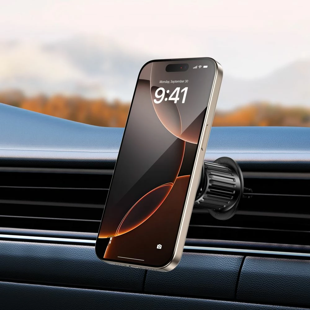 Magnetni nosilec za pametni telefon z MagSafe Tech-Protect N58, črn