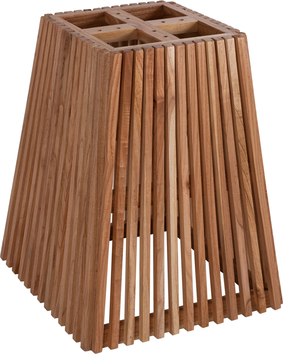 Kvadratna osnova za mizo FRANTZ FH9460.01 iz mindi lesa 60x60x75Hcm