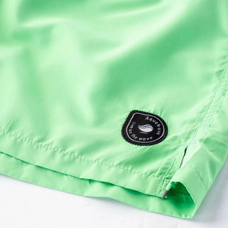 Plavalne kratke hlače AquaWave, zelene z sivo