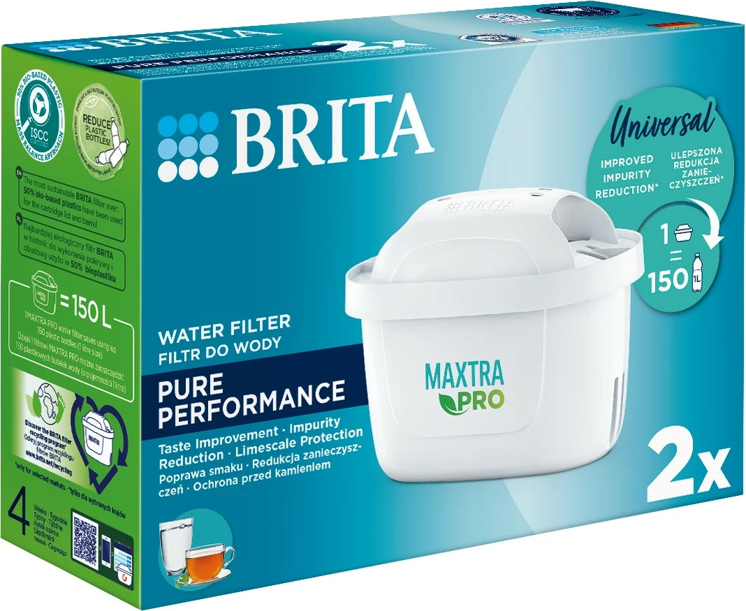 Filtri za vodo Brita Maxtra PRO Pure Performance, 2 kosa