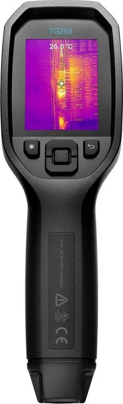 Infrardeči termometer FLIR TG268, 2,4" LCD, 8 GB, črn