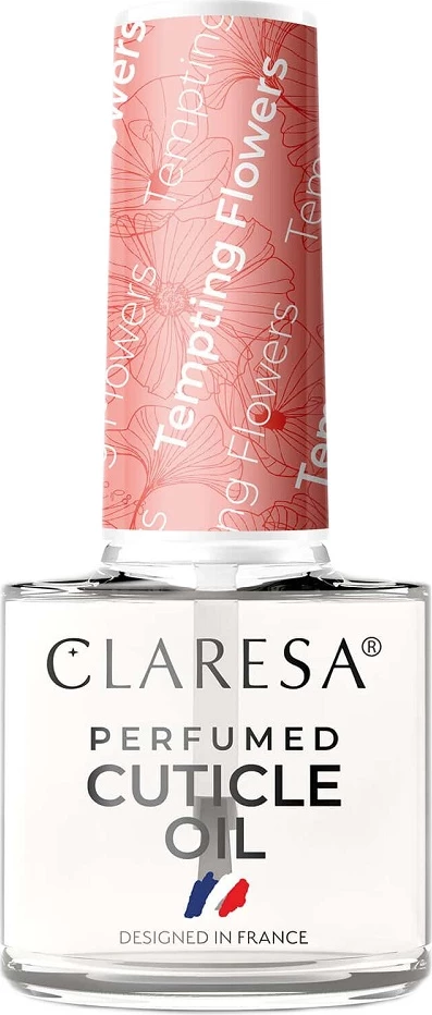 Olje za obnohtno kožico Tempting Flowers Claresa, 5 ml