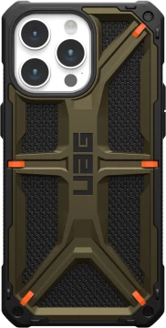 Zaščitna prevleka UAG Monarch za iPhone 15 Pro Max, kevlar, zelena