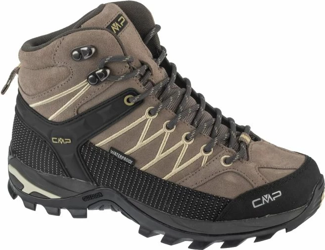 Treking čevlji za ženske Rigel Mid WP CMP, rjavo/sivi