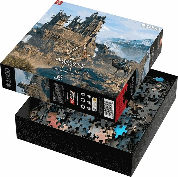 Puzzle 1000 kosov Cenega Publishing Assassin's Creed Mirage, večbarvno