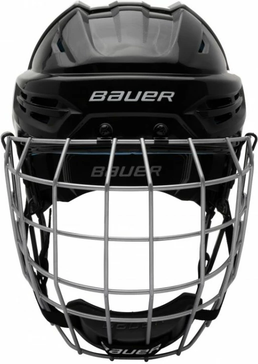 Hokejska čelada Re-Akt 55 Combo, Bauer, unisex, črna