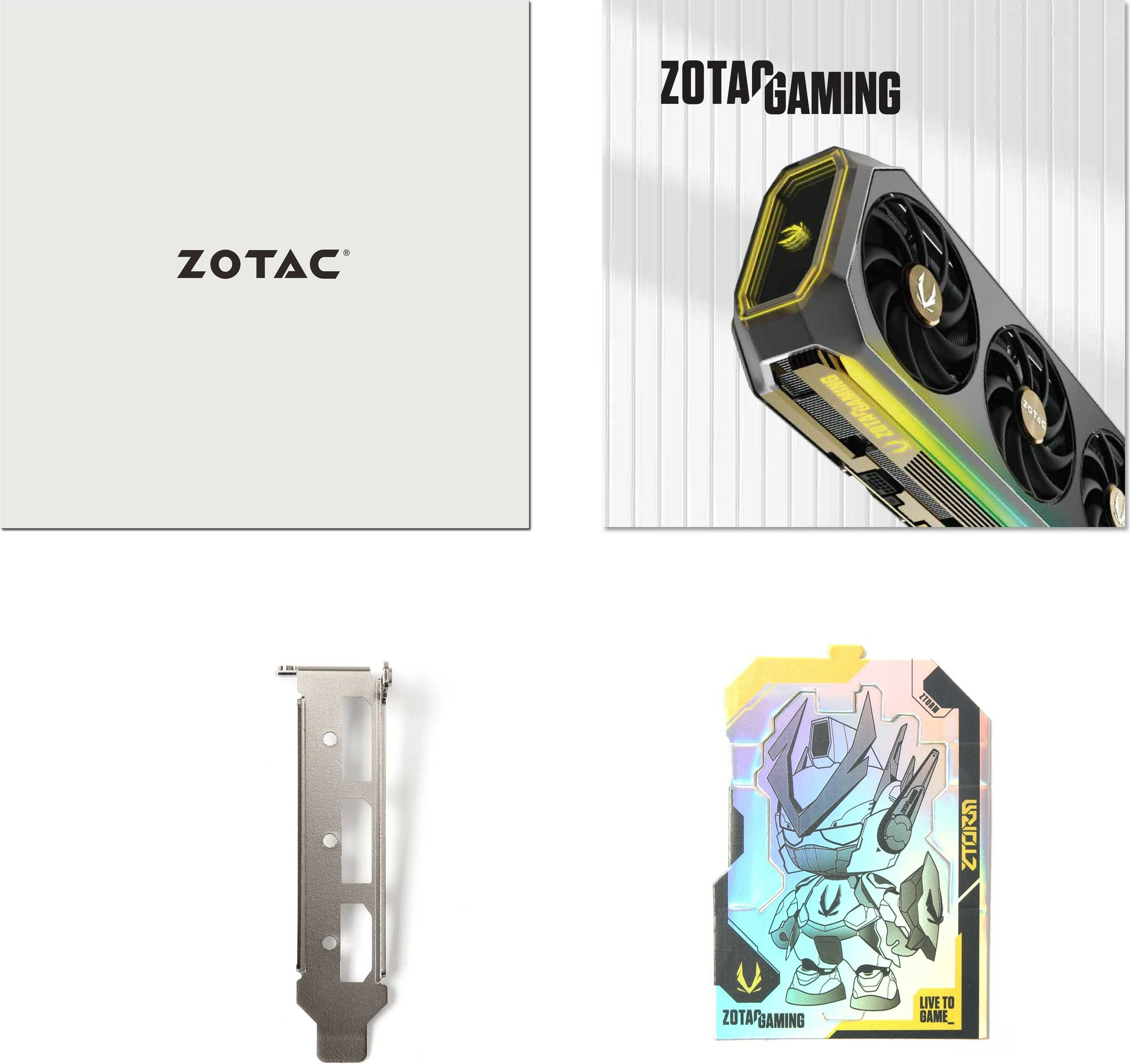 Grafična kartica Zotac RTX 5060 8GB GDDR7 Low Profile črna