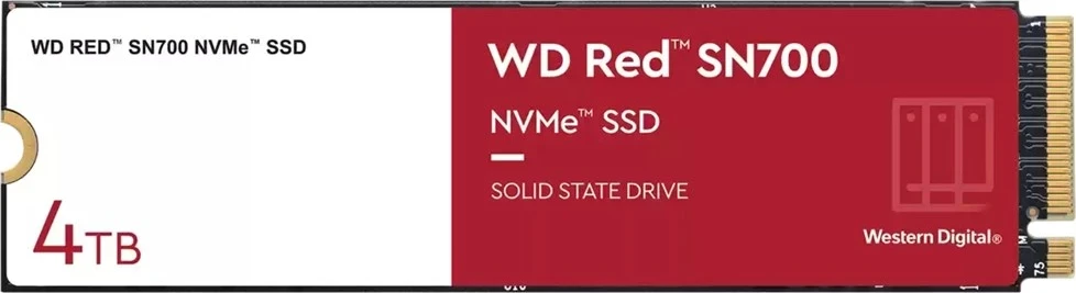 SSD Western Digital Red M.2, 4000 GB PCIe 3.0 NVMe