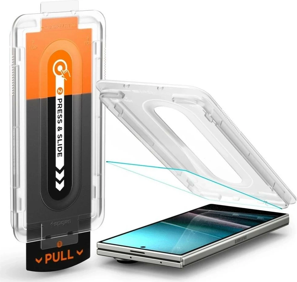 Zaščitno steklo Spigen Glas.TR EZ Fit Pro za Samsung Galaxy Z Fold 7, prozorno